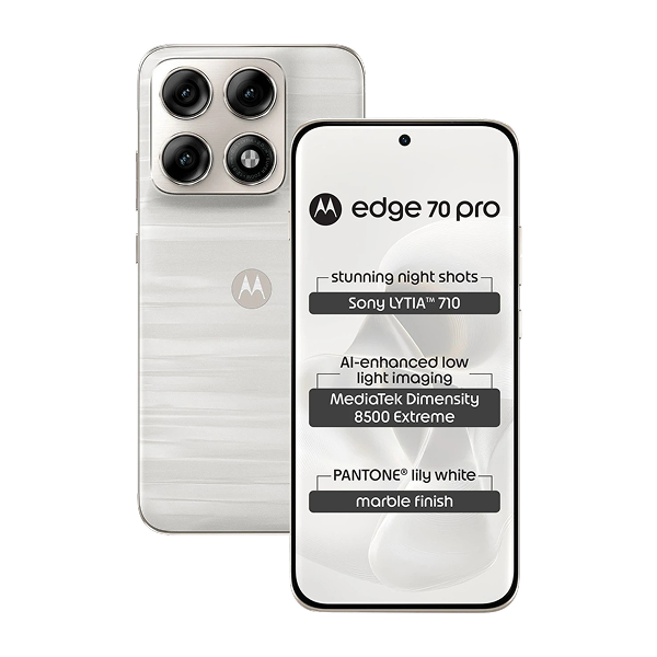 Motorola Edge 70 Pro (Pantone Lily White, 8/256 GB)